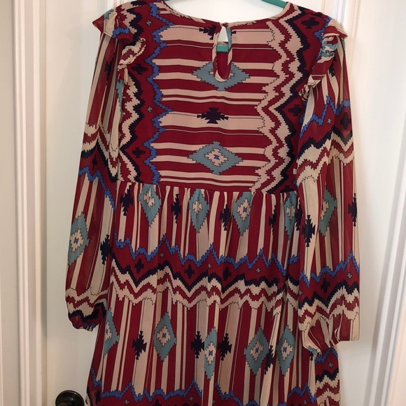 Umgee Aztec Dress - Picture 4 of 6